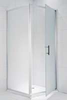 JIKA CUBITO PURE sprchové dveře jednokřídlé 900 mm, levé/pravé, sklo arctic   H2542420026661